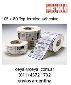 105 x 80 Top termico adhesivo