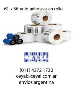 161 x 56 auto adhesiva en rollo