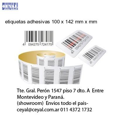 etiquetas adhesivas 100 x 142 mm x mm
