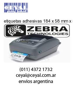 etiquetas adhesivas 184 x 58 mm x mm