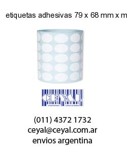 etiquetas adhesivas 79 x 68 mm x mm