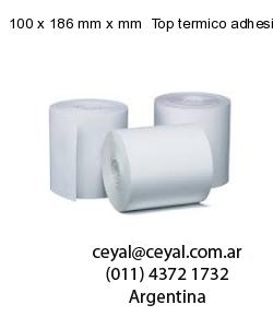 100 x 186 mm x mm  Top termico adhesivo