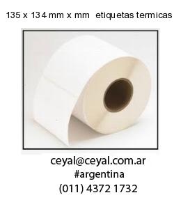 135 x 134 mm x mm  etiquetas termicas top