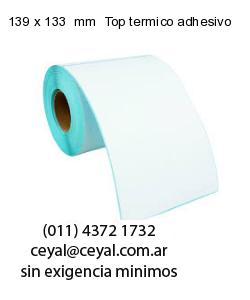 139 x 133  mm  Top termico adhesivo