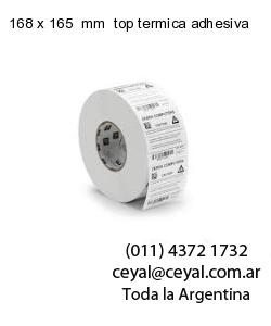 168 x 165  mm  top termica adhesiva