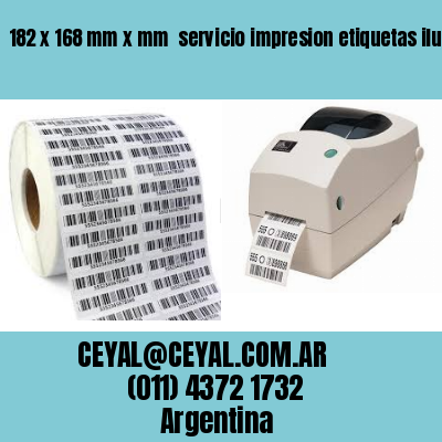 182 x 168 mm x mm  servicio impresion etiquetas ilustracion