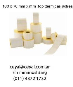 188 x 70 mm x mm  top ttermicas adhesivas