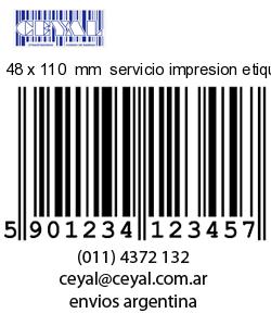 48 x 110  mm  servicio impresion etiquetas ilustracion