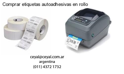 Comprar etiquetas autoadhesivas en rollo