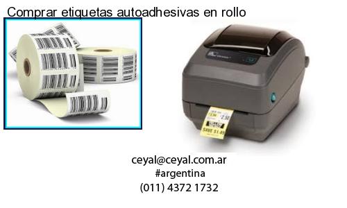 Comprar etiquetas autoadhesivas en rollo