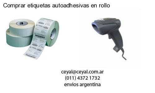 Comprar etiquetas autoadhesivas en rollo