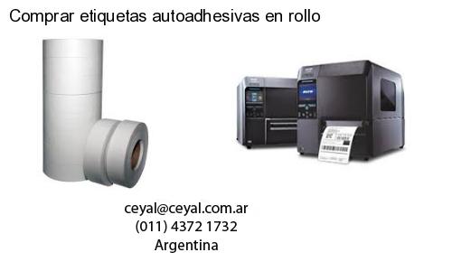 Comprar etiquetas autoadhesivas en rollo