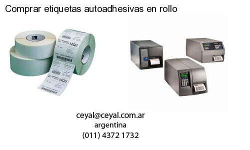 Comprar etiquetas autoadhesivas en rollo