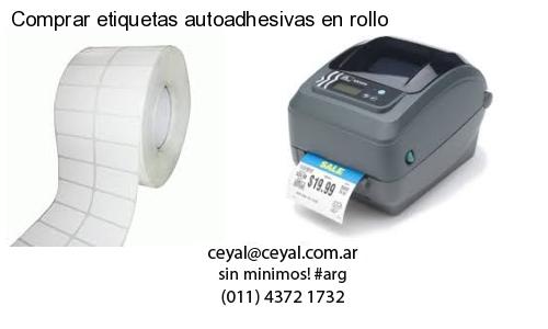 Comprar etiquetas autoadhesivas en rollo
