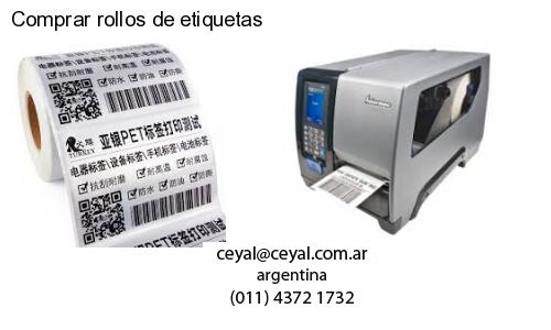 Comprar rollos de etiquetas