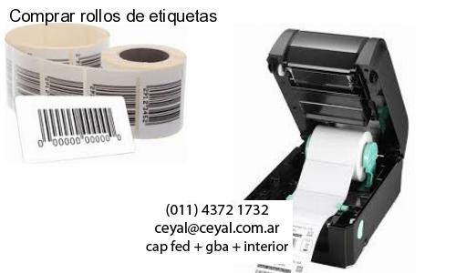 Comprar rollos de etiquetas