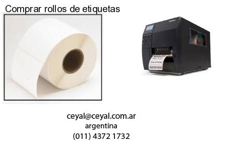 Comprar rollos de etiquetas