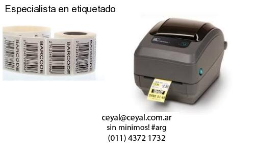 Especialista en etiquetado