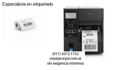 Especialista en etiquetado