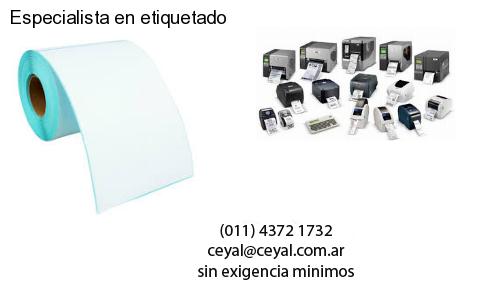 Especialista en etiquetado