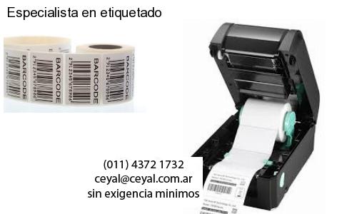 Especialista en etiquetado