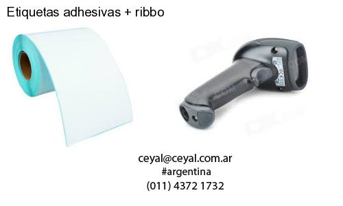 Etiquetas adhesivas   ribbo