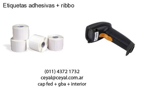Etiquetas adhesivas   ribbo