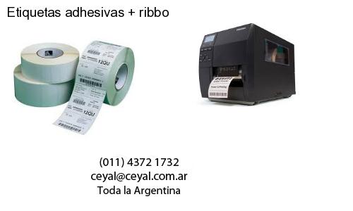 Etiquetas adhesivas   ribbo