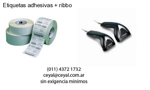 Etiquetas adhesivas   ribbo