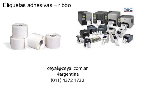 Etiquetas adhesivas   ribbo