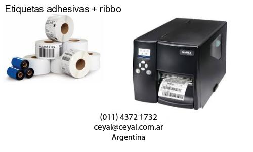Etiquetas adhesivas   ribbo
