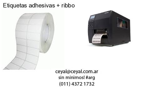 Etiquetas adhesivas   ribbo