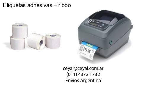 Etiquetas adhesivas ribbo