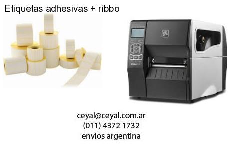 Etiquetas adhesivas   ribbo