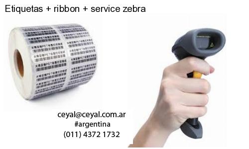 Etiquetas   ribbon   service zebra