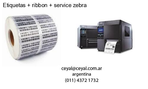 Etiquetas   ribbon   service zebra