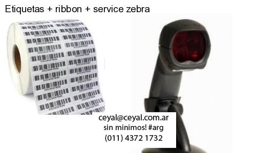 Etiquetas   ribbon   service zebra