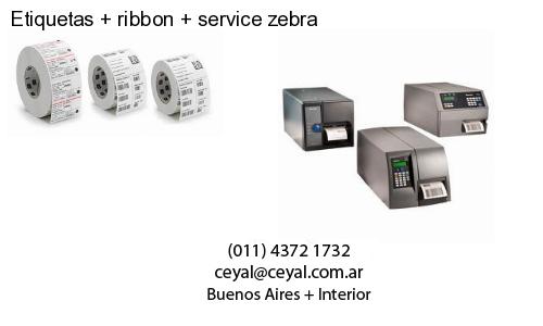 Etiquetas   ribbon   service zebra
