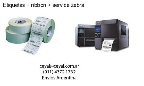 Etiquetas   ribbon   service zebra