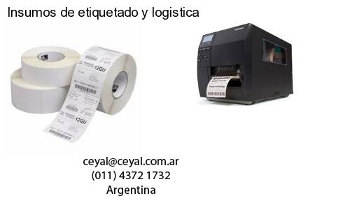 Insumos de etiquetado y logistica