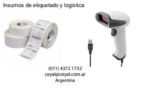 Insumos de etiquetado y logistica