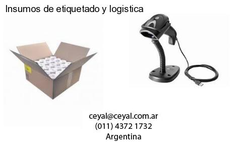 Insumos de etiquetado y logistica