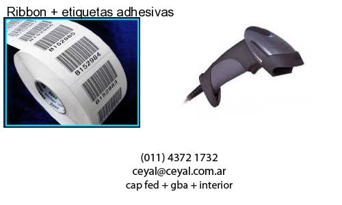 Ribbon   etiquetas adhesivas
