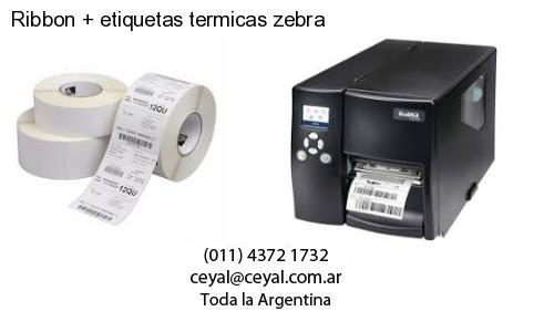 Ribbon   etiquetas termicas zebra