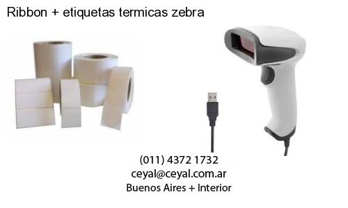 Ribbon   etiquetas termicas zebra