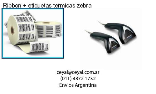 Ribbon   etiquetas termicas zebra