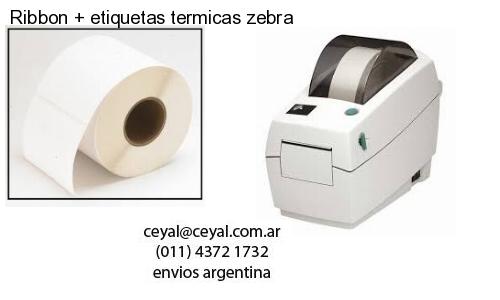 Ribbon   etiquetas termicas zebra