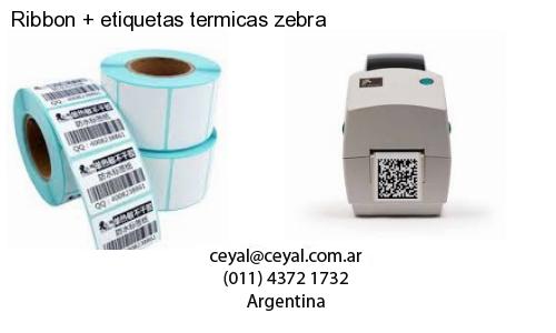 Ribbon   etiquetas termicas zebra