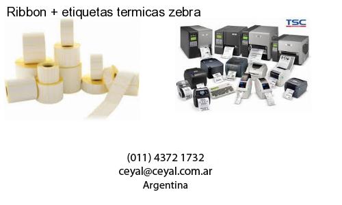 Ribbon   etiquetas termicas zebra