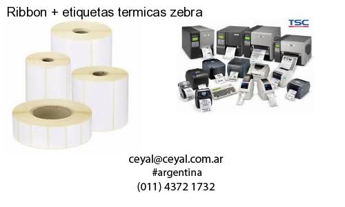 Ribbon   etiquetas termicas zebra
